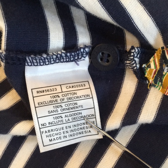 Nike vintage striped Lebron James polo NWOT - Picture 8 of 11